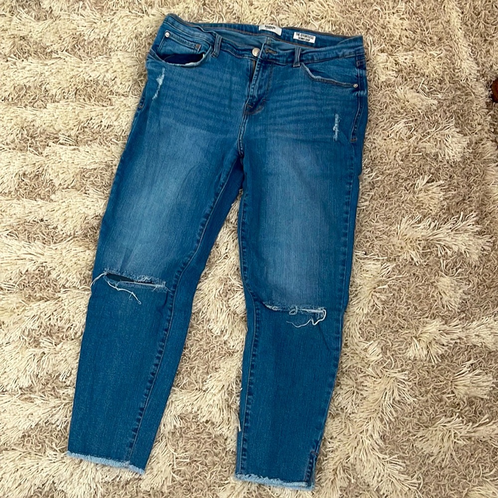 KENSIE The Effortless Skinny Crop